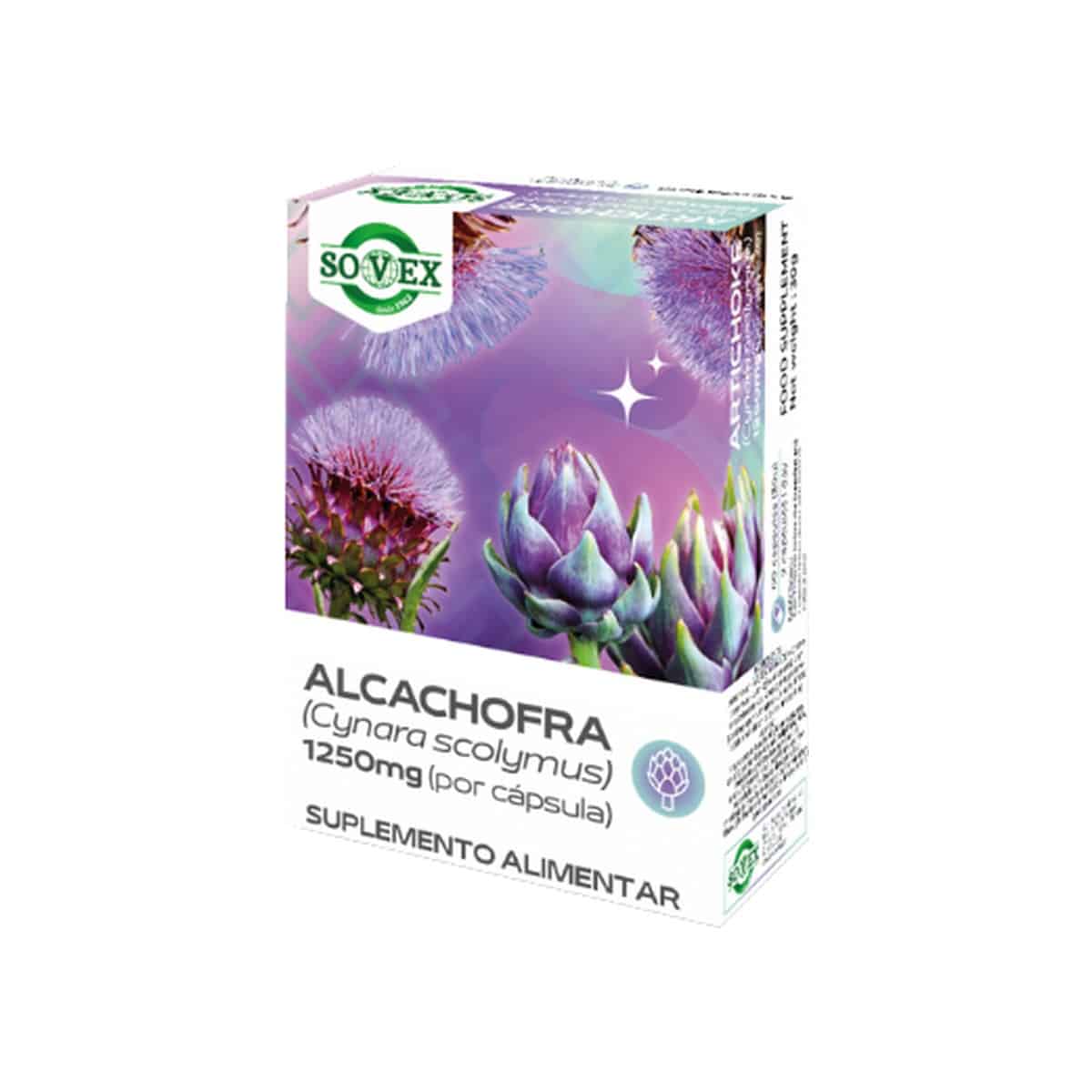 Alcachofra 60 cápsulas Sovex