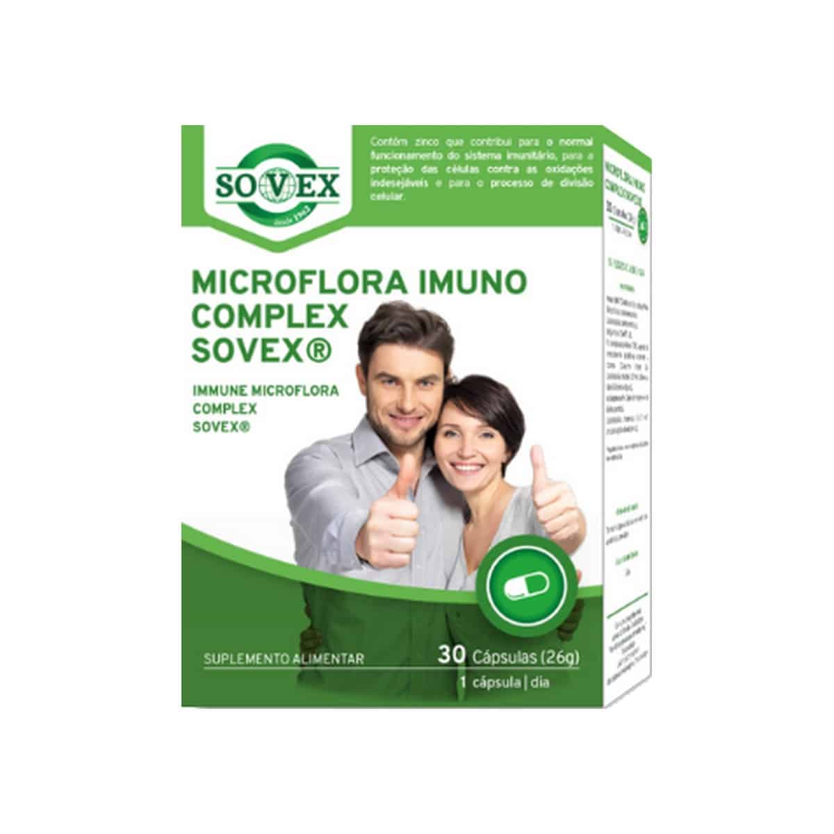 Microflora Imuno Complex 30 cápsulas Sovex