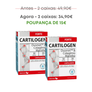 Kit Cartilogen Forte 30 cápsulas Dietmed X2