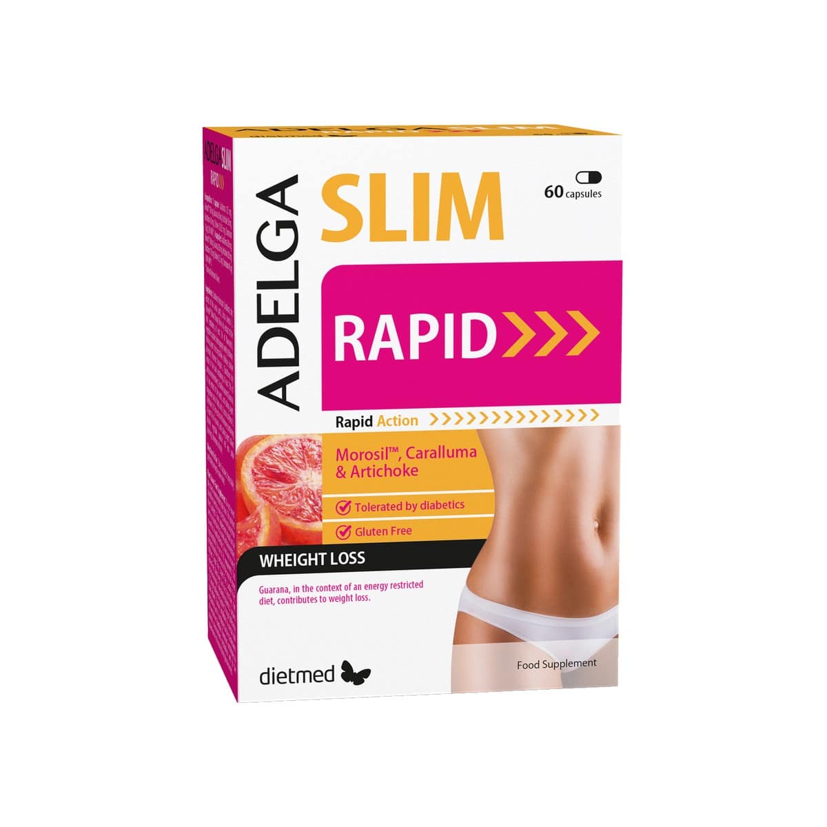 AdelgaSlim Rapid 60 cápsulas Dietmed