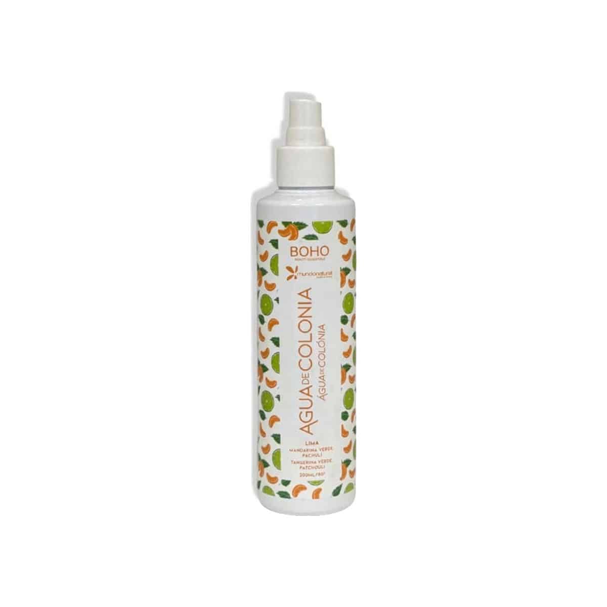 Água de Colónia Lima, Tangerina e Patchouli 200ml Boho