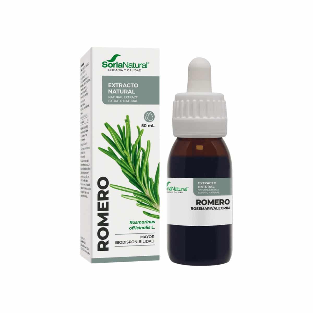Alecrim Extrato Natural 50ml Soria Natural