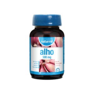 Alho 500mg 120 cápsulas Naturmil