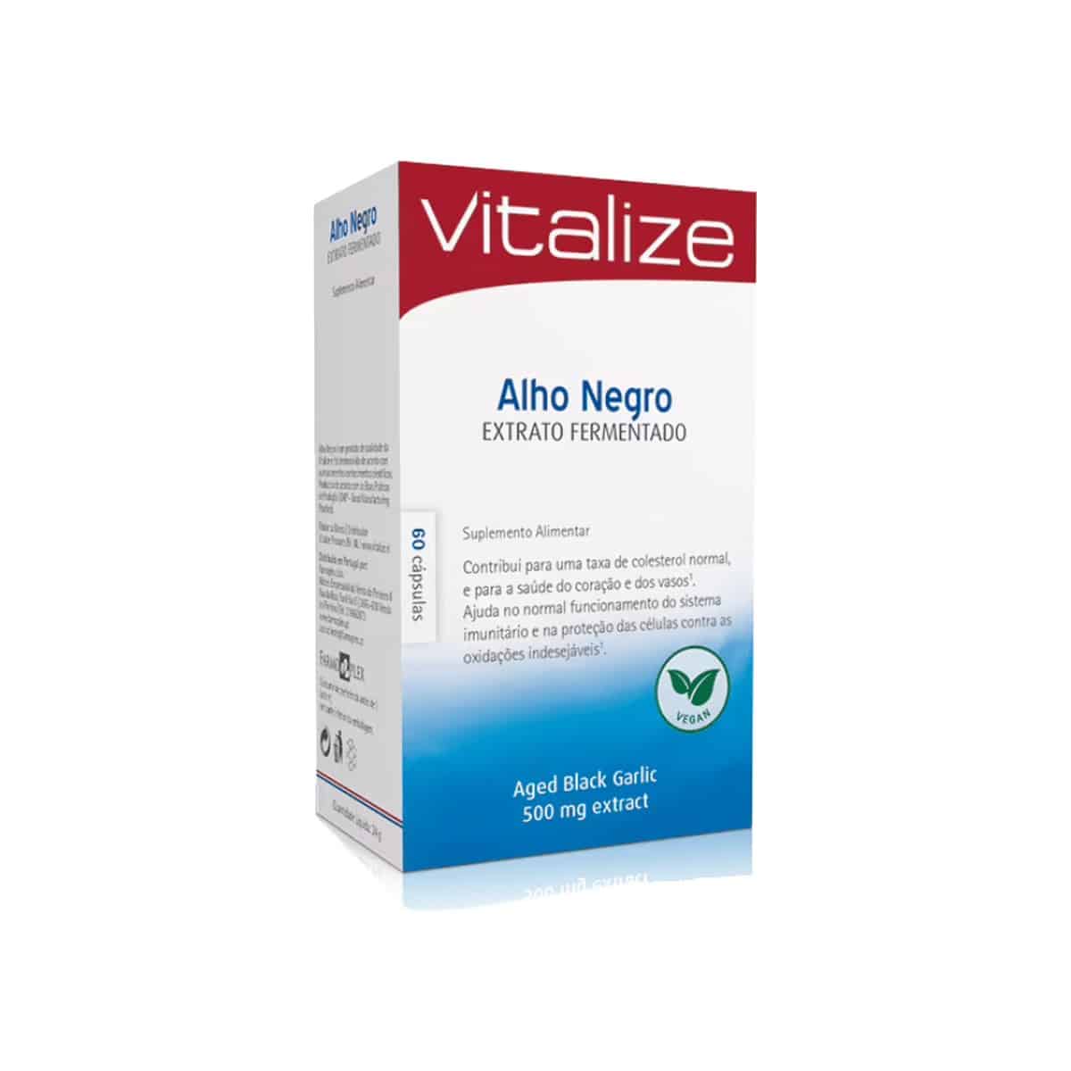 Alho Negro 60 cápsulas Vitalize