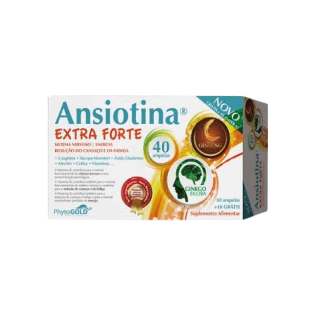 Ansiotina Extra Forte 40 ampolas Phytogold