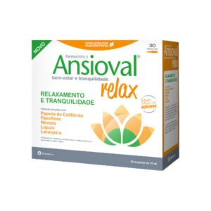 Ansioval Relax 30 ampolas Farmodiética