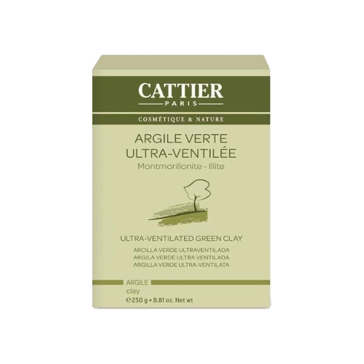 Argila Verde Ultraventilada 250g Cattier
