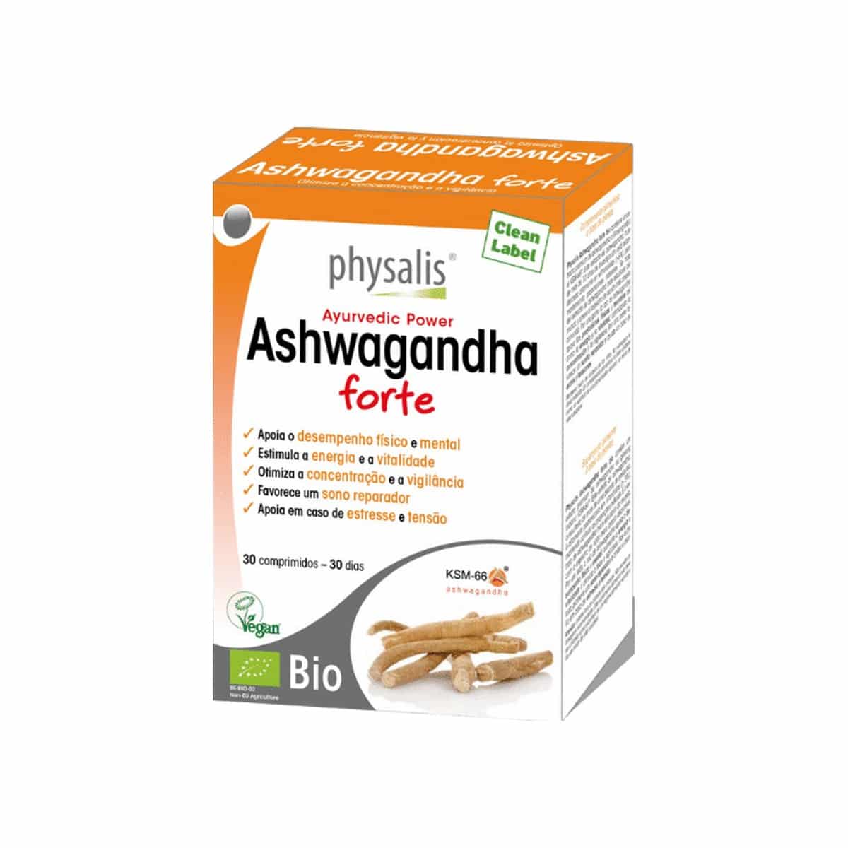 Ashwagandha Forte Bio 30 comprimidos Physalis