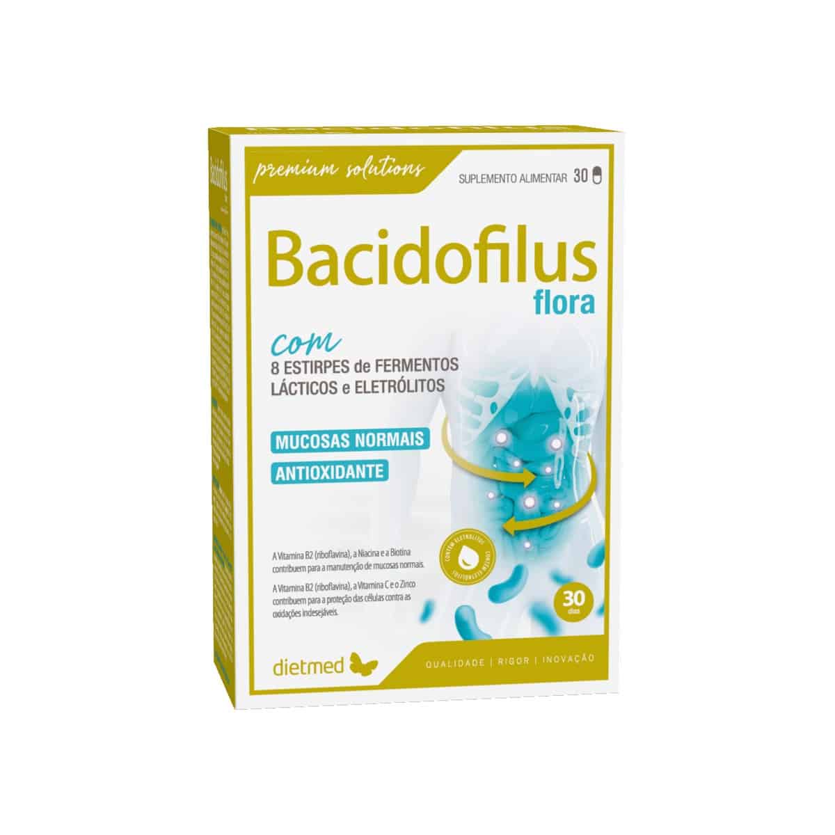 Bacidofilus Flora 30 cápsulas Dietmed