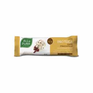 Barra Proteica Chocolate Branco Stracciatella 40g AllPura