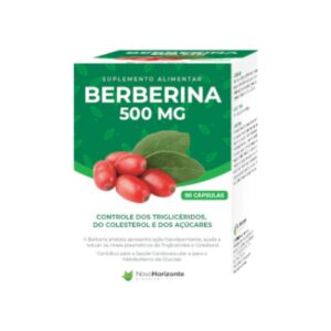 Berberina 500mg 90 cápsulas Novo Horizonte