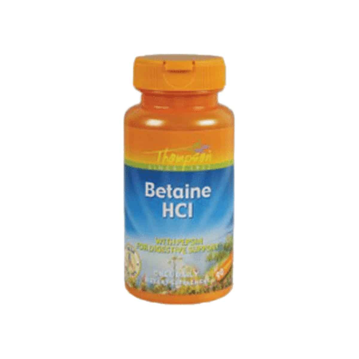Betaine HCl 90 comprimidos Thompson