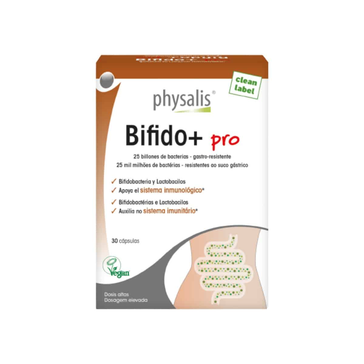 Bifido+ Pro 30 cápsulas Physalis