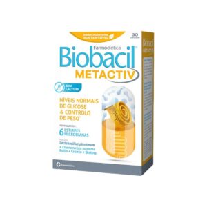 Biobacil Metactiv 30 cápsulas Farmodiética