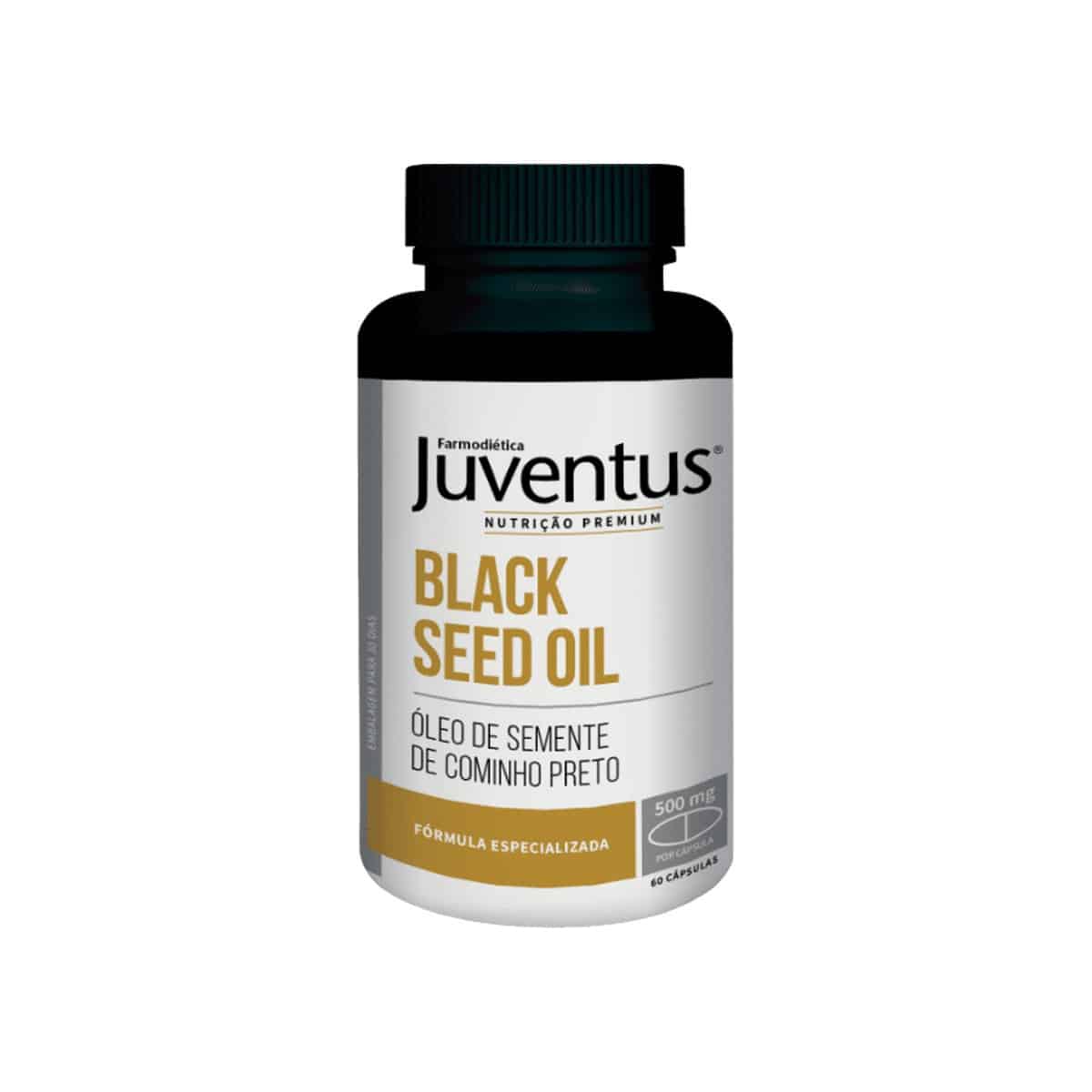 Black Seed Oil 500mg 60 cápsulas Juventus
