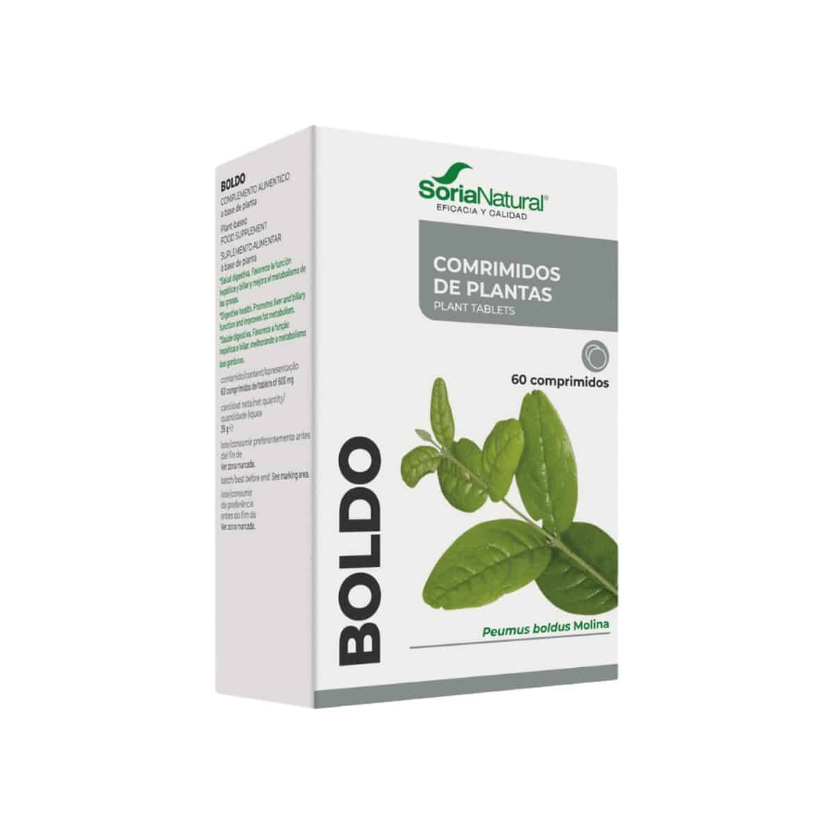Boldo 60 comprimidos Soria Natural