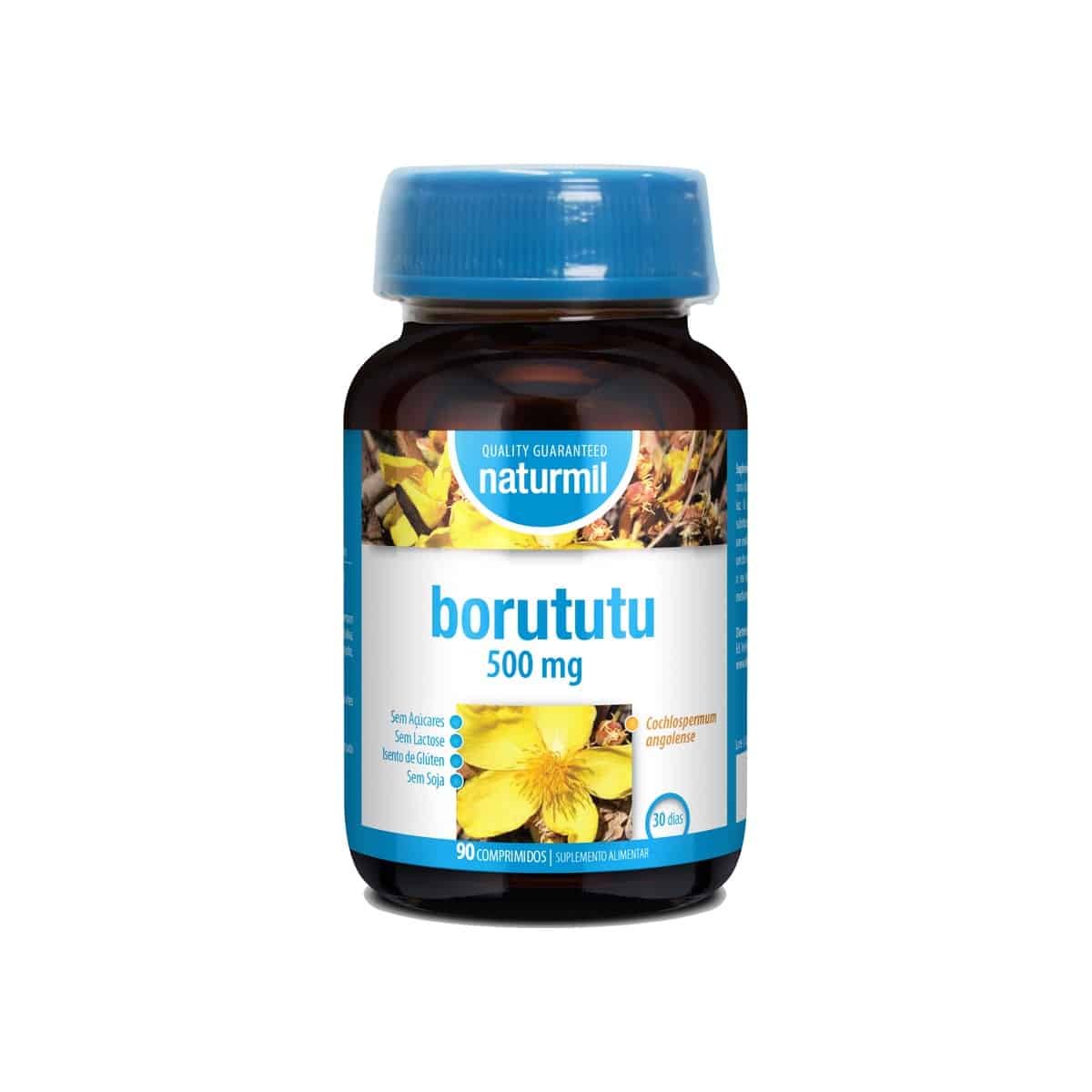 Borututu 500mg 90 comprimidos Naturmil