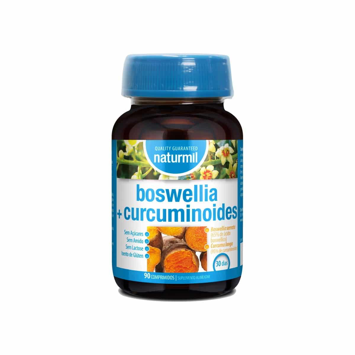 Boswellia + Curcumina 90 comprimidos Naturmil