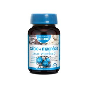 Cálcio + Magnésio + Zinco + Vitamina D 90 comprimidos Naturmil