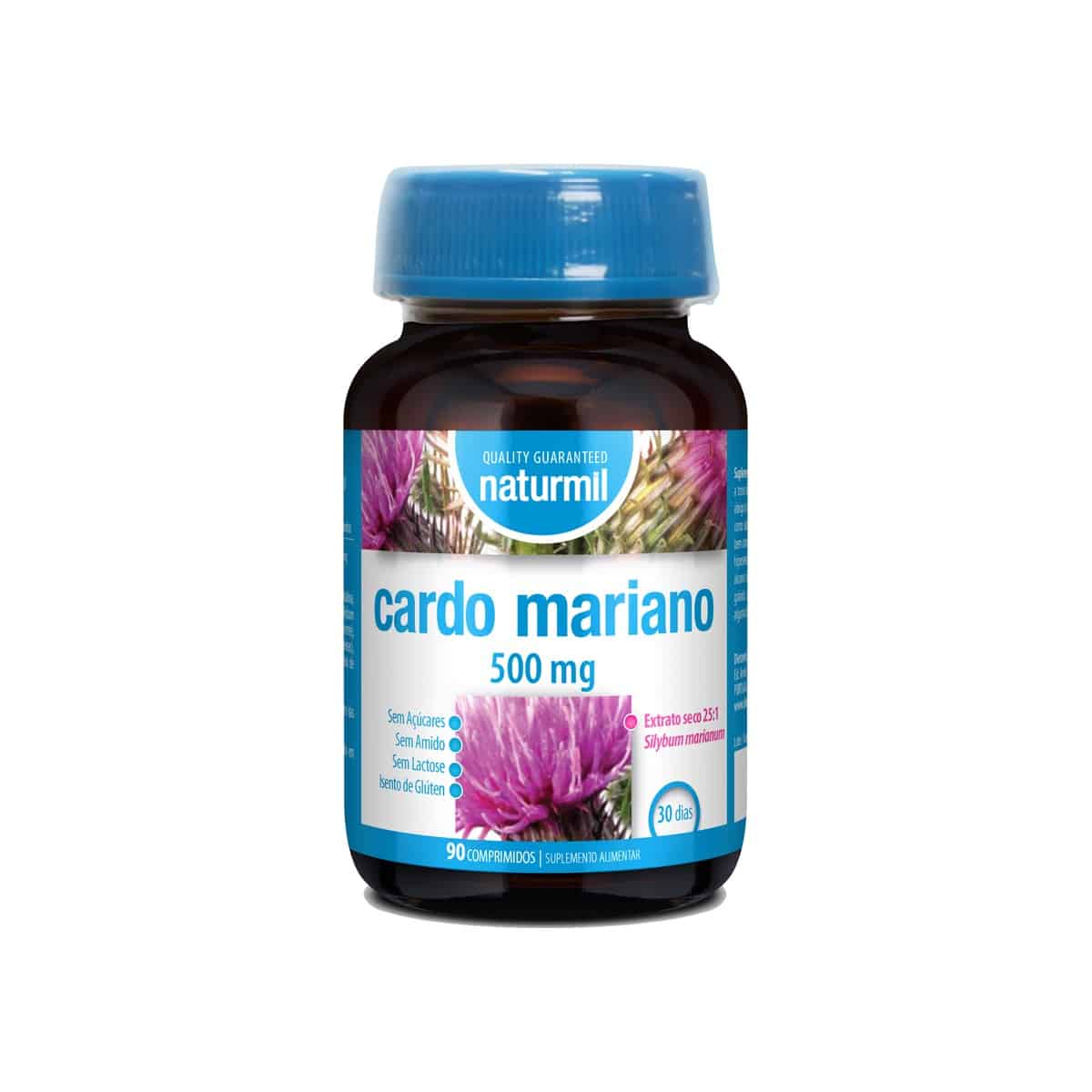 Cardo Mariano 500mg 90 comprimidos Naturmil