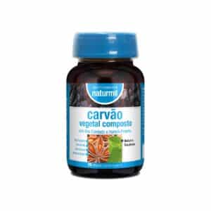 Carvão Vegetal Composto 90 cápsulas Naturmil