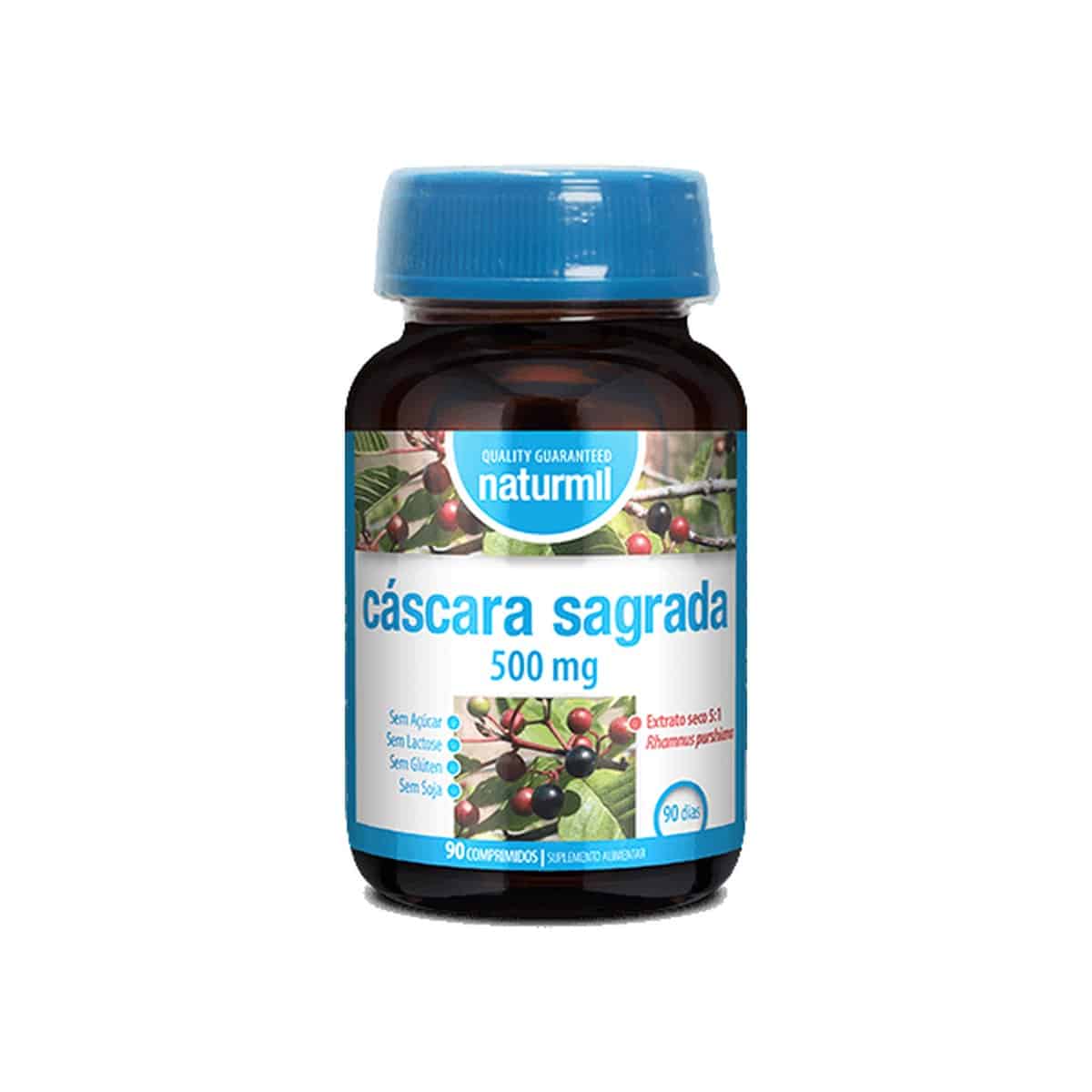 Cáscara Sagrada 500mg 90 comprimidos Naturmil