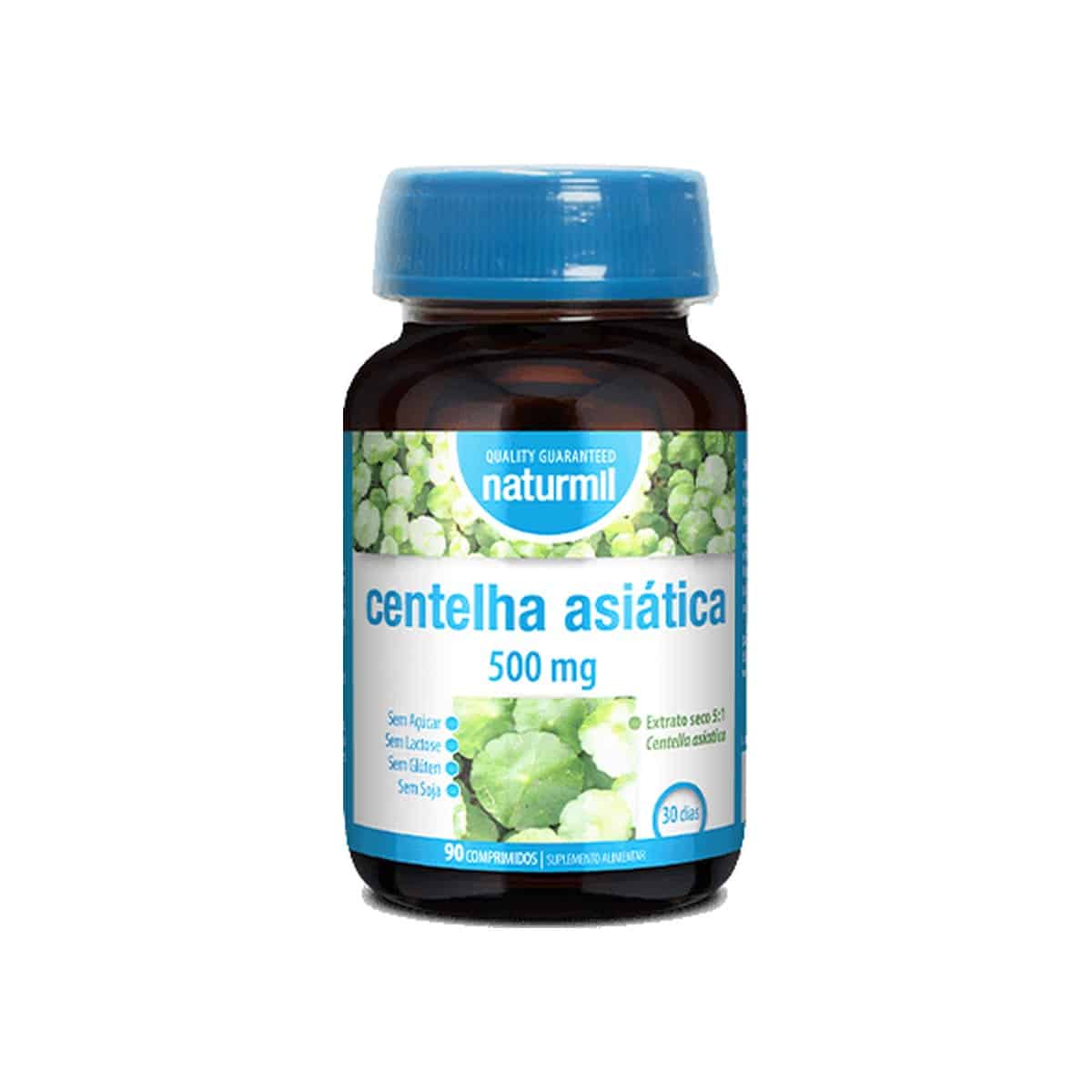 Centelha Asiática 90 comprimidos Naturmil