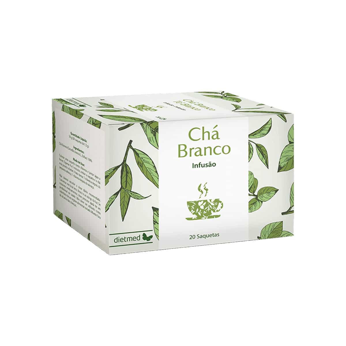 Chá Branco 20 saquetas Dietmed