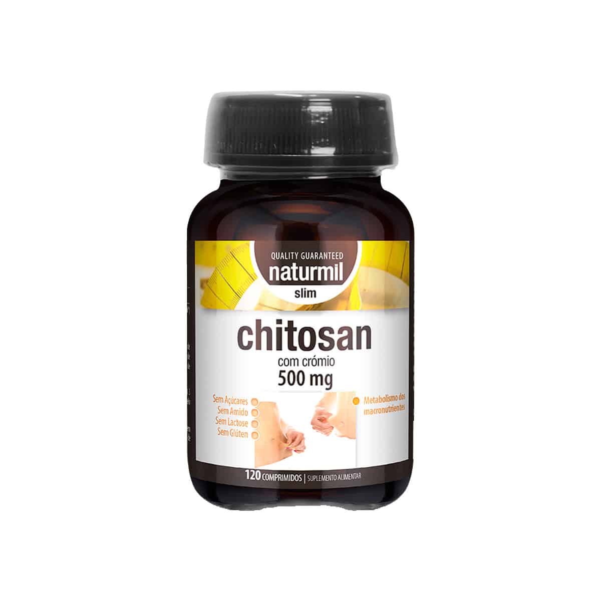 Chitosan Slim 500mg 120 comprimidos Naturmil