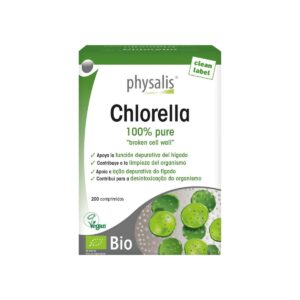Chlorella 100% Pure Bio 200 comprimidos Physalis