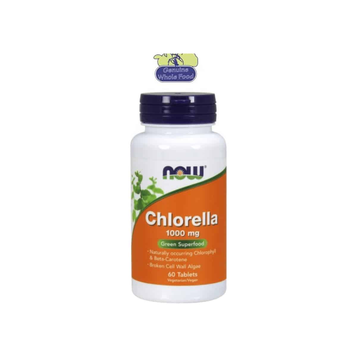 Chlorella 60 comprimidos Now