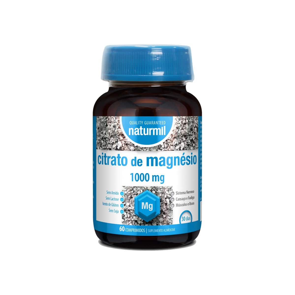 Citrato de Magnésio 60 comprimidos Naturmil
