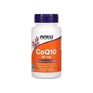 CoQ10 30mg 120 cápsulas Now
