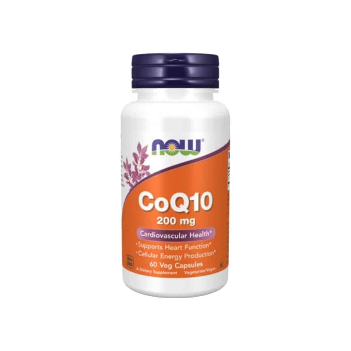 Coenzima Q10 200mg 60 cápsulas Now