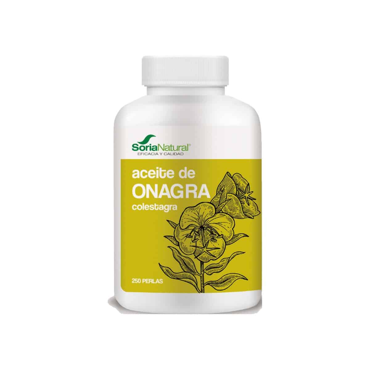 Óleo de Onagra Colestagra 100 pérolas Soria Natural