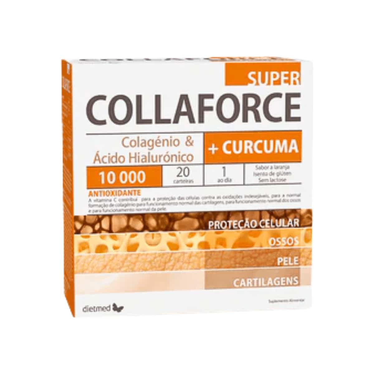 Collaforce Super + Curcuma 20 saquetas Dietmed