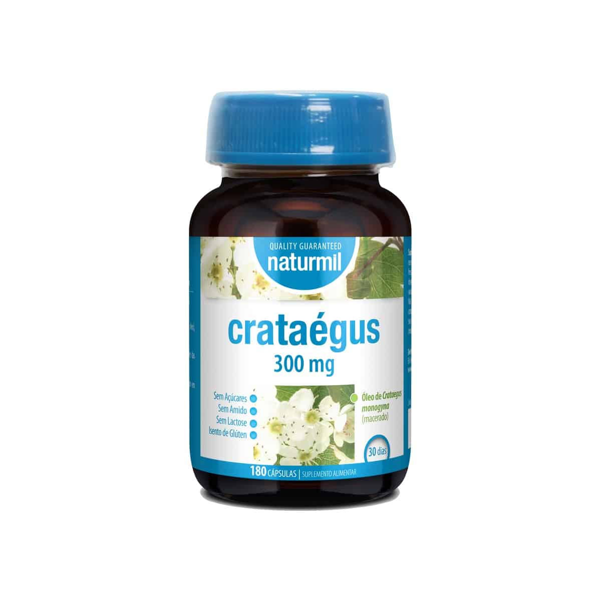 Crataegus 300mg 180 comprimidos Naturmil