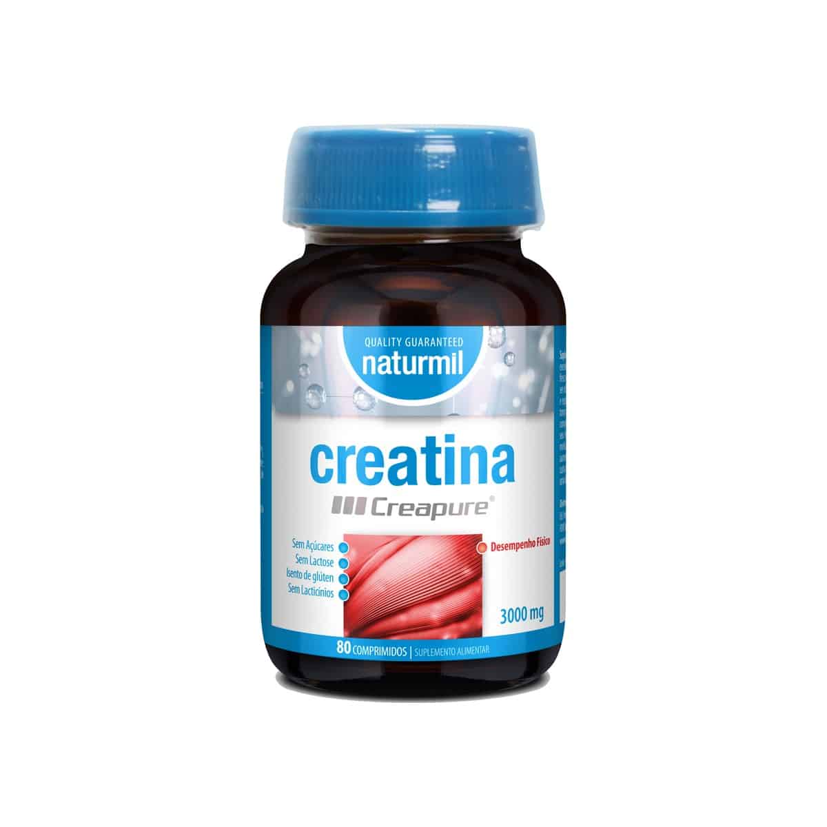 Creatina Creapure 80 comprimidos Dietmed