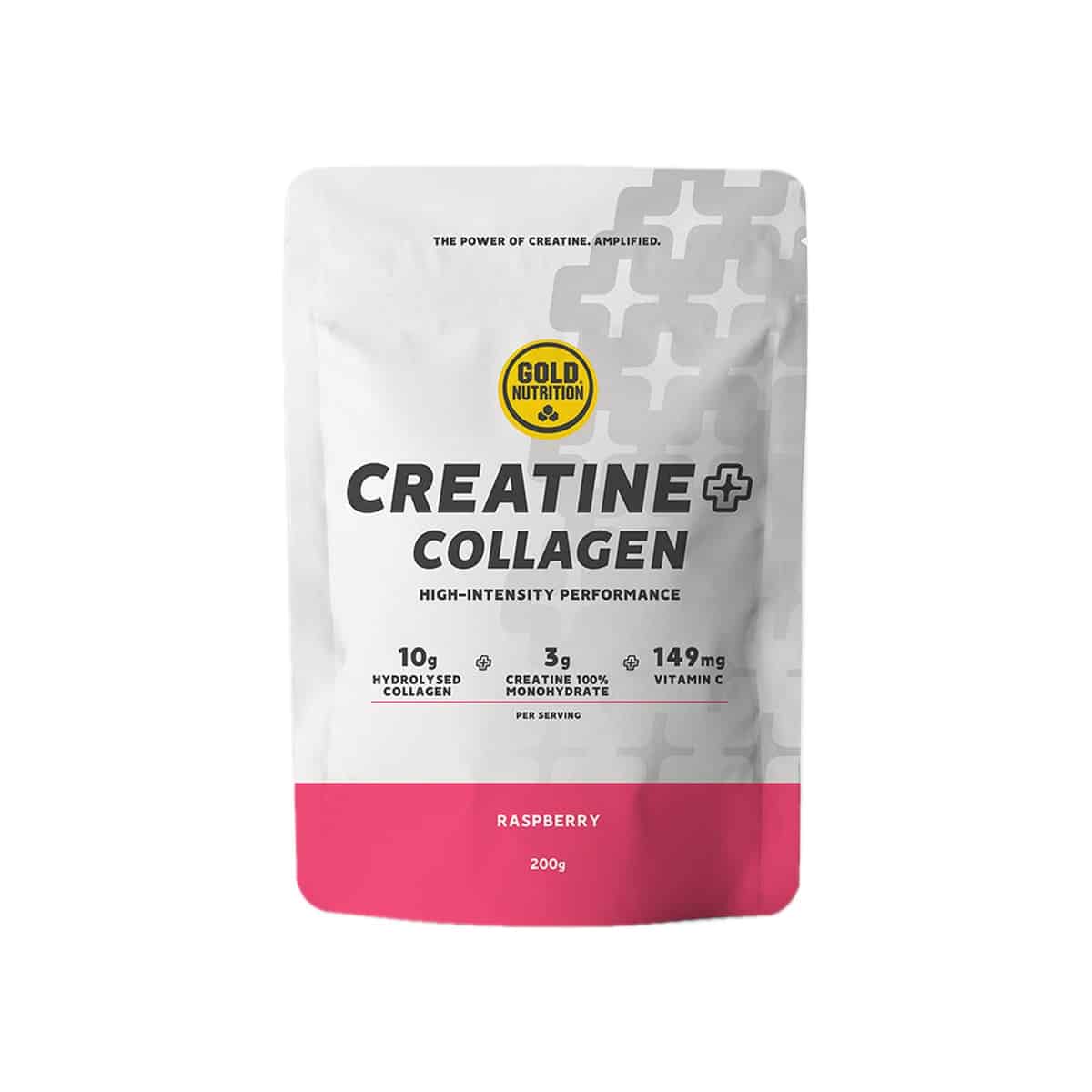 Creatine + Collagen Sabor Framboesa 200g Gold Nutrition