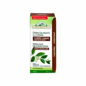 Creme Colorante com Henna Castanho 80ml Corpore Sano
