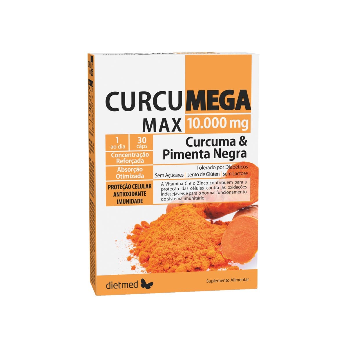 Curcumega Max 30 cápsulas Dietmed