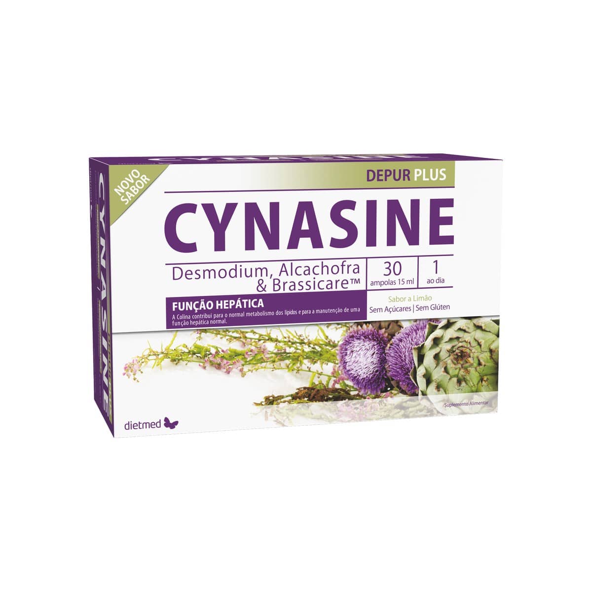 Cynasine Depur Plus 30 ampolas Dietmed