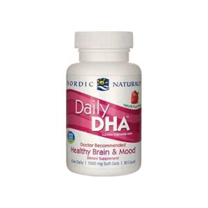 Daily DHA Sabor Morango 30 cápsulas Nordic Naturals