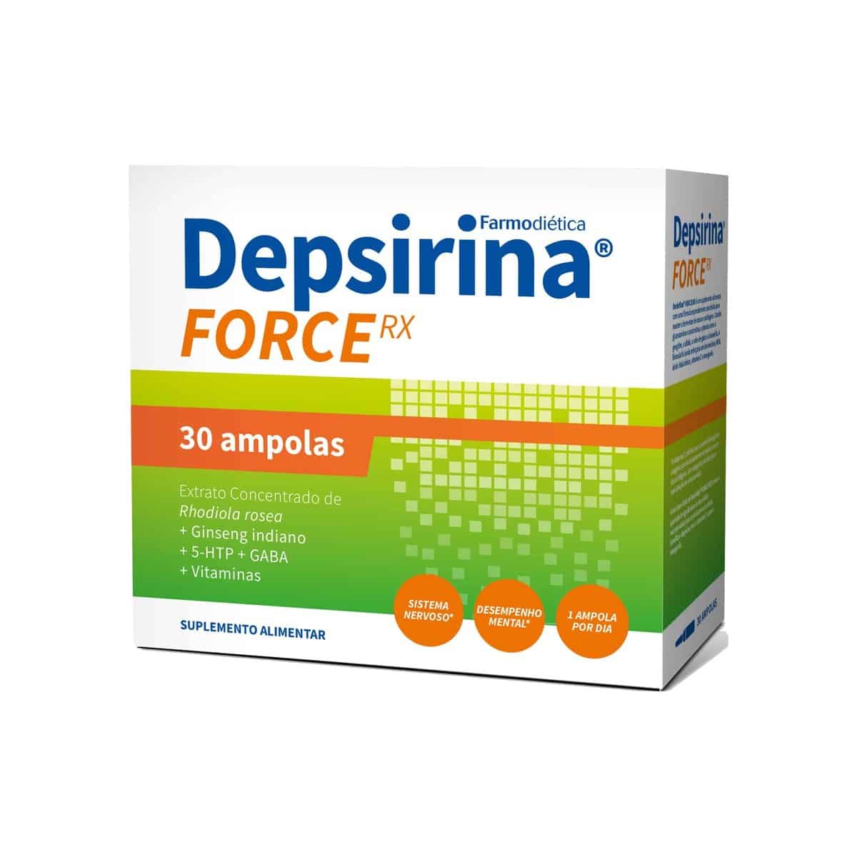 Depsirina Force RX 30 ampolas Farmodiética