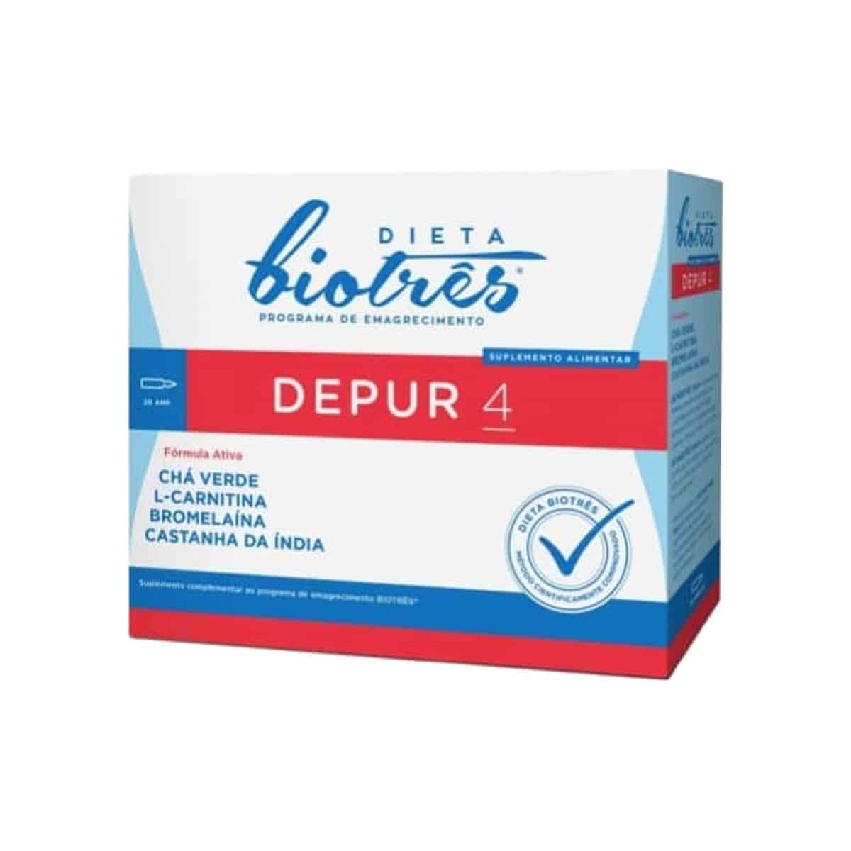 Depur 4 Drenante 20 ampolas Farmodiética