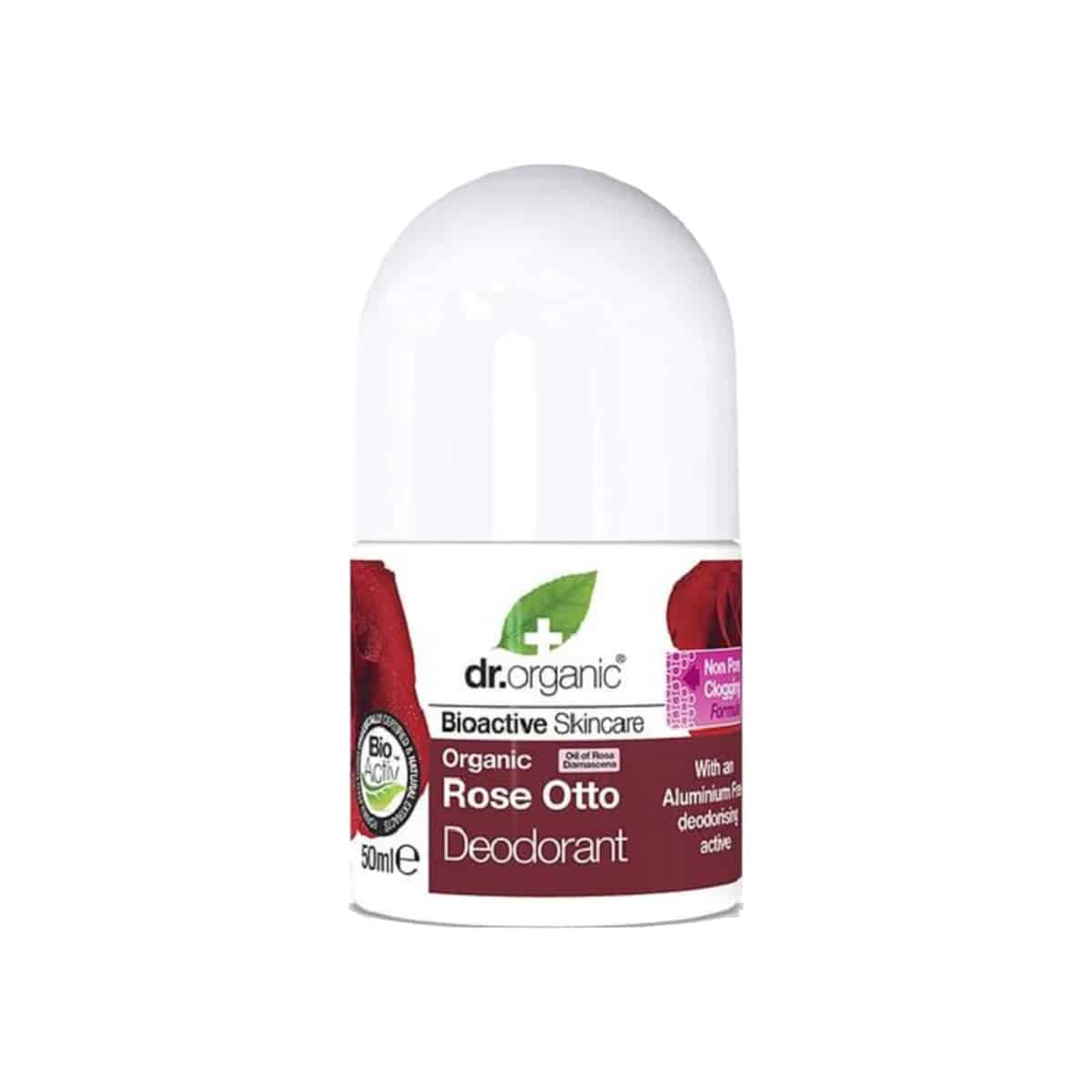 Desodorizante Roll-on Rosas 50ml Dr. Organic