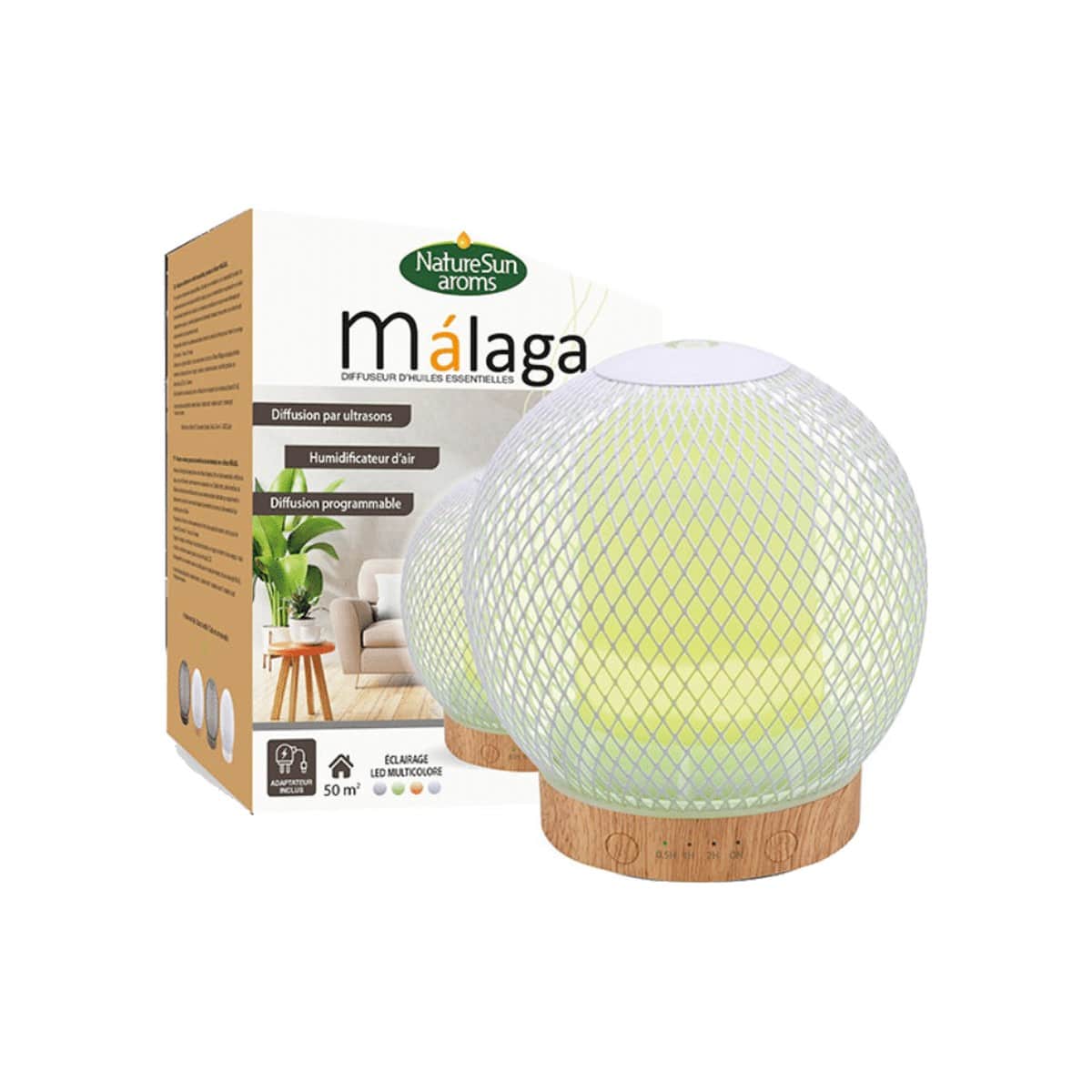 Difusor Málaga Madeira Clara