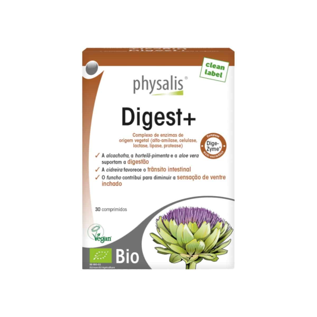 Digest+ 30 comprimidos Physalis