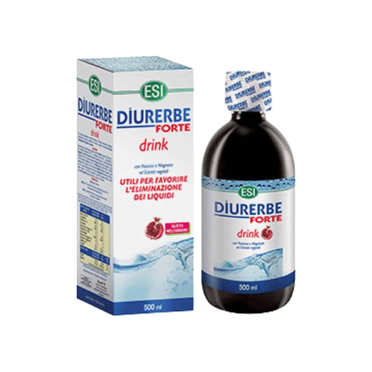 Diurerbe Forte Drenante Sabor Romã 500ml ESI