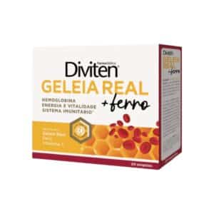 Diviten Geleia Real + Ferro 20 ampolas Farmodiética